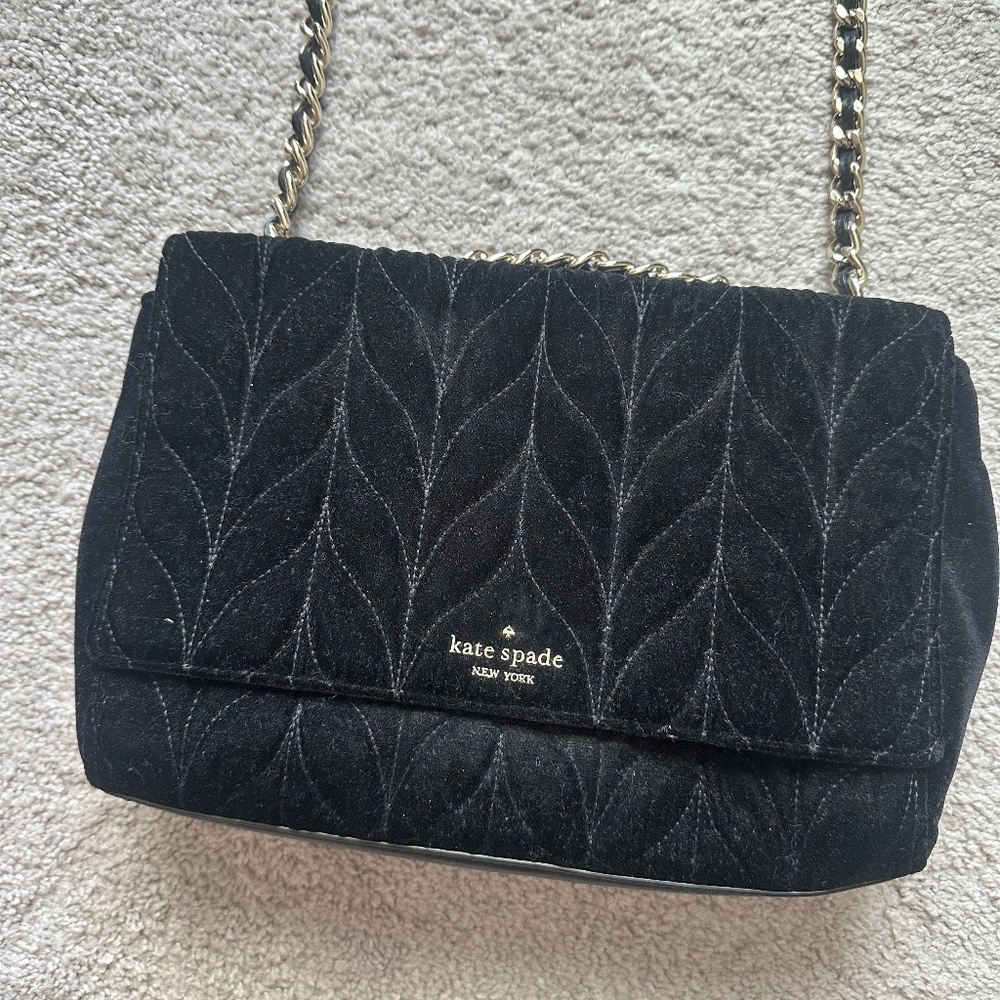 Kate Spade Velvet Bag